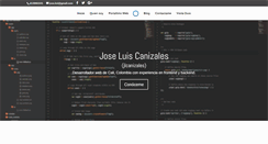 Desktop Screenshot of jlcanizales.com